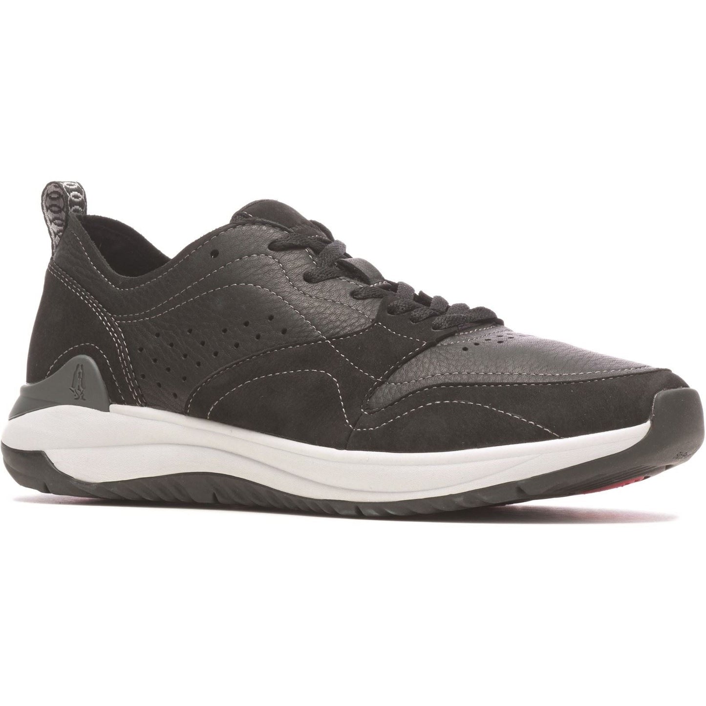 Hush Puppies Felix Perf Laces Mens Shoes in Black