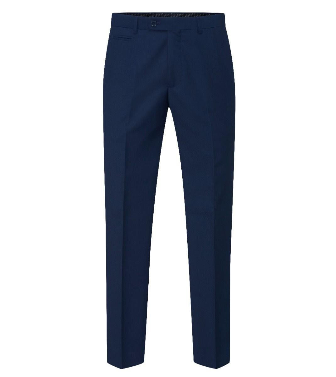 Skopes Men's Milan Tapered Trouser in Blue 28 Short to 42 Regular