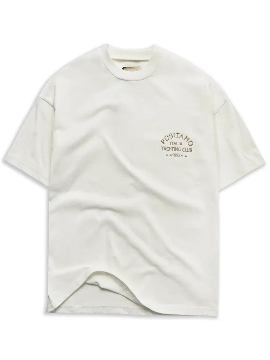 Positano Small Logo T-Shirt White