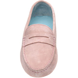 Herring Louisa ladies rubber-soled driving moccasins in ice pink