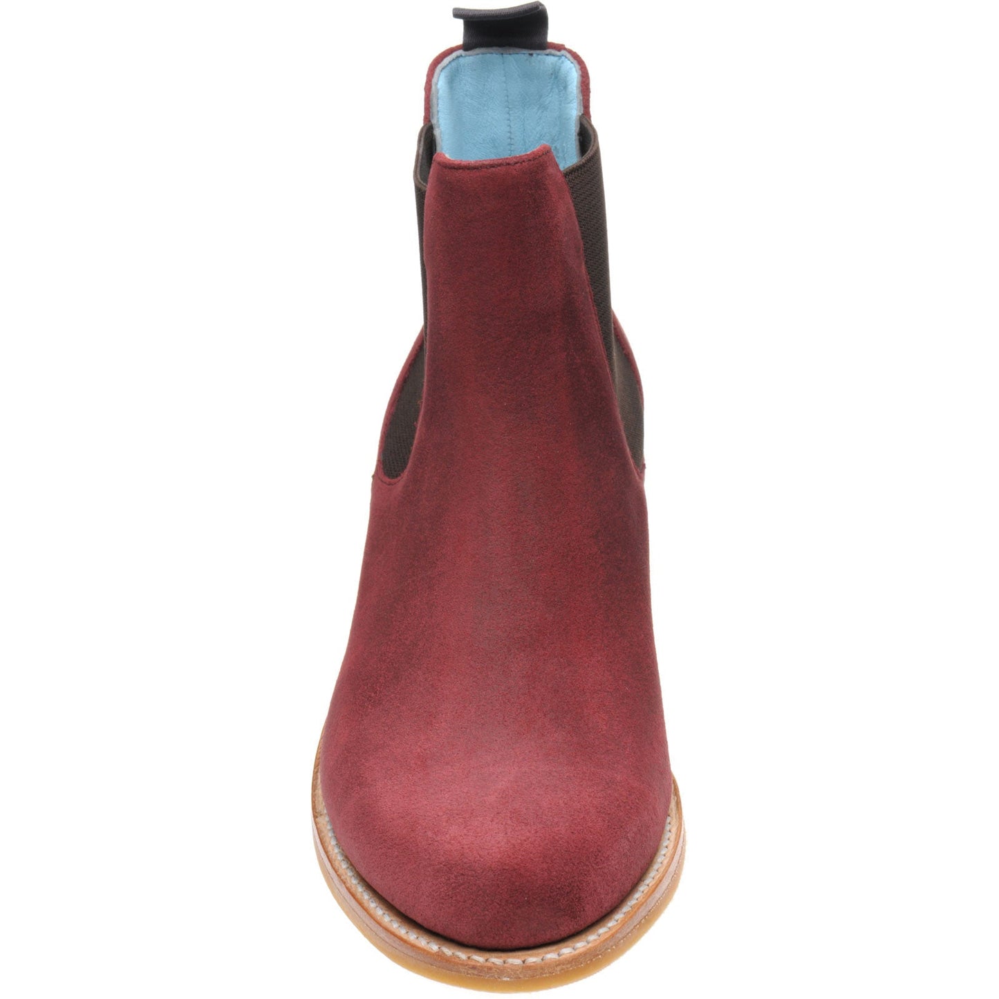 Herring Tamara Ladies ladies rubber-soled Chelsea boots in plum suede