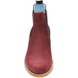 Herring Tamara Ladies ladies rubber-soled Chelsea boots in plum suede