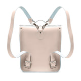 Handmade Leather City Backpack - Iced Coffee