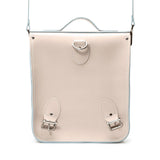 Handmade Leather City Backpack - Iced Coffee