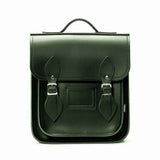 Handmade Leather City Backpack - Ivy Green
