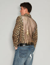 Party Back Leopard Print Shirt