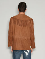 Wide Lapel Tassel Cowboy Jacket