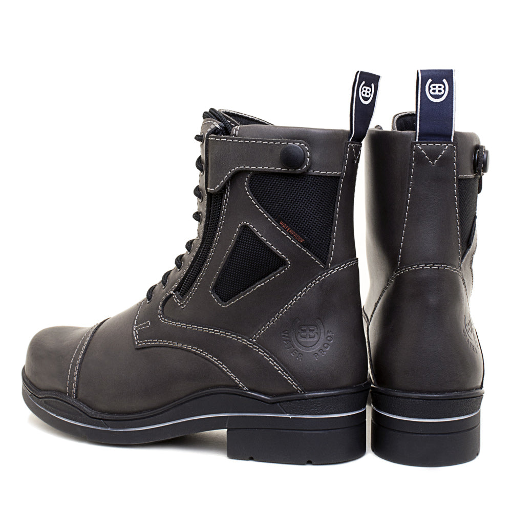 Kentucky Storm Waterproof Ankle Boots - Grey