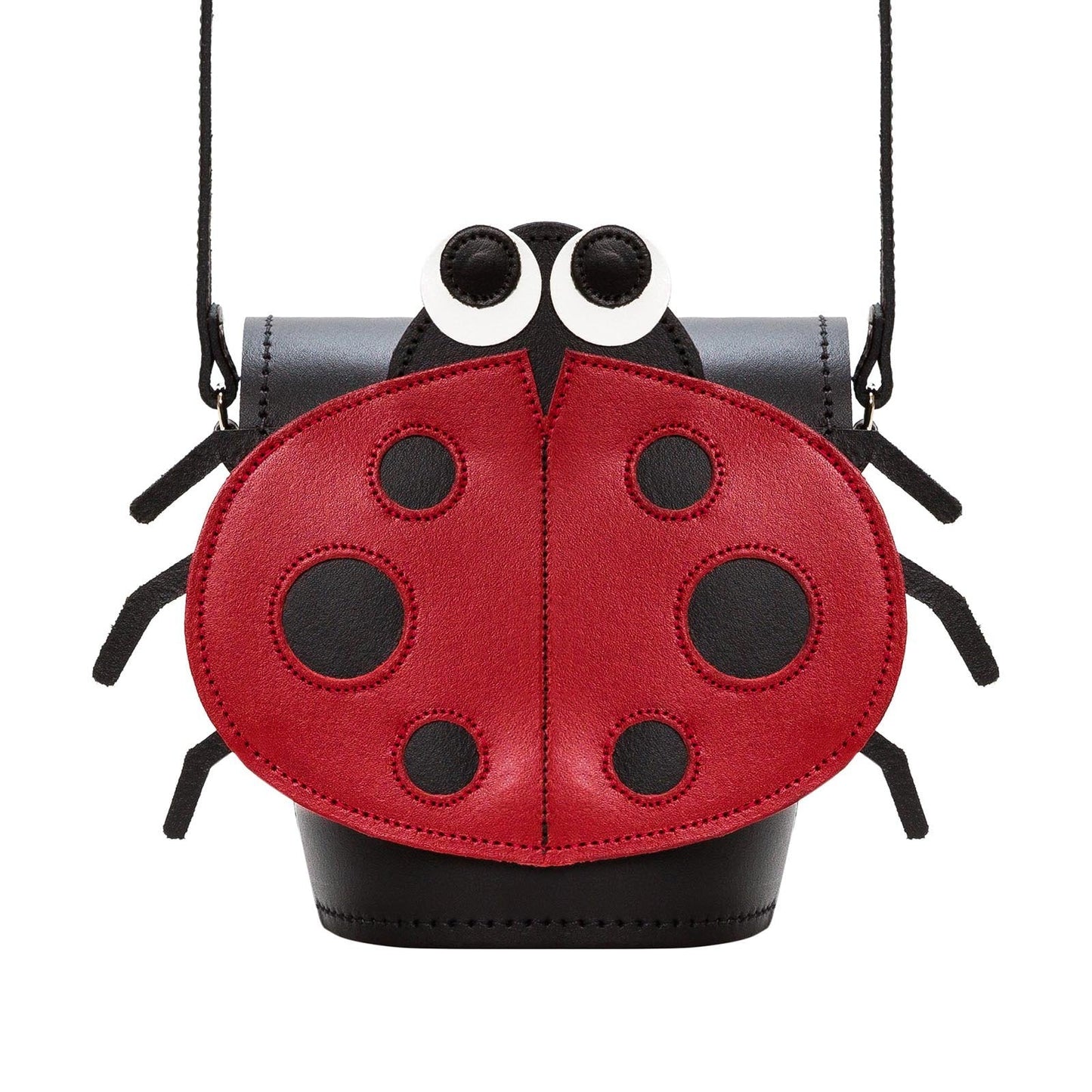Luna Ladybird Handmade Leather Bag
