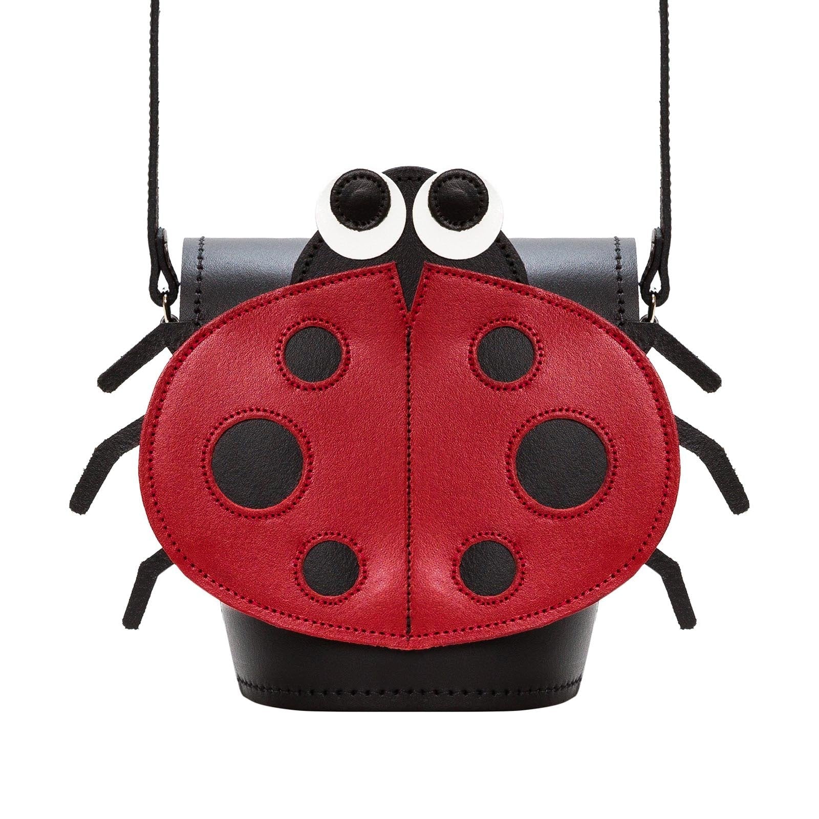 Luna Ladybird Handmade Leather Bag