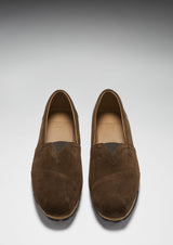 Tyre Sole Espadrilles, brown suede