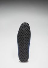 Tyre Sole Espadrilles, denim blue suede