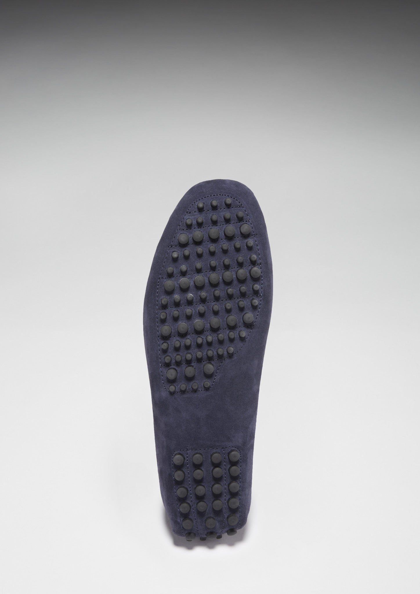 Laced Driving Loafers, navy blue suede