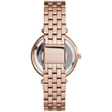 Michael Kors Women’s Watch Stainless Steel Rose Gold Strap With Rose Gold Dial And Crystals MK3366