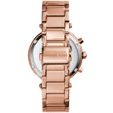 Michael Kors Women’s Watch Stainless Steel Rose Gold Strap With Mother Of Pearl Dial MK5491