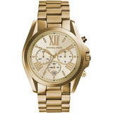 Michael Kors Women’s Watch Stainless Steel Gold Strap With Gold Dial MK5605
