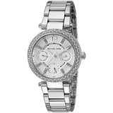 Michael Kors Women’s Watch Stainless Steel Silver Strap With Silver Dial MK5615