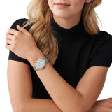 Michael Kors Women’s Watch Stainless Steel Silver Strap With Silver Dial MK5615
