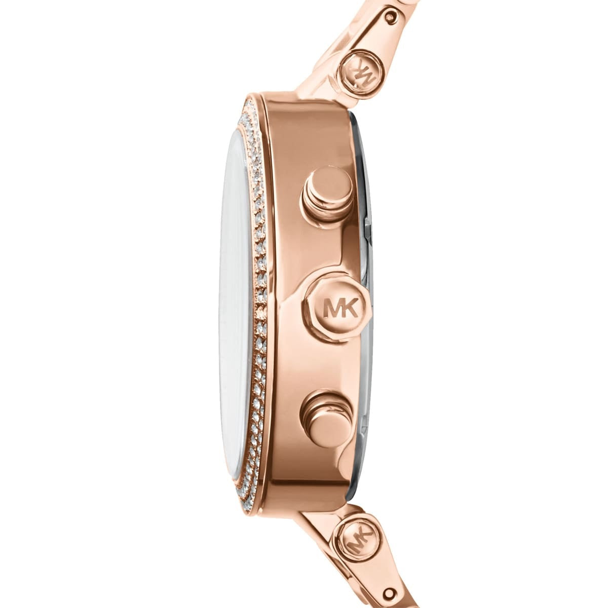 Michael Kors Women’s Watch Stainless Steel Rose Gold Strap With Rose Gold Dial MK5896