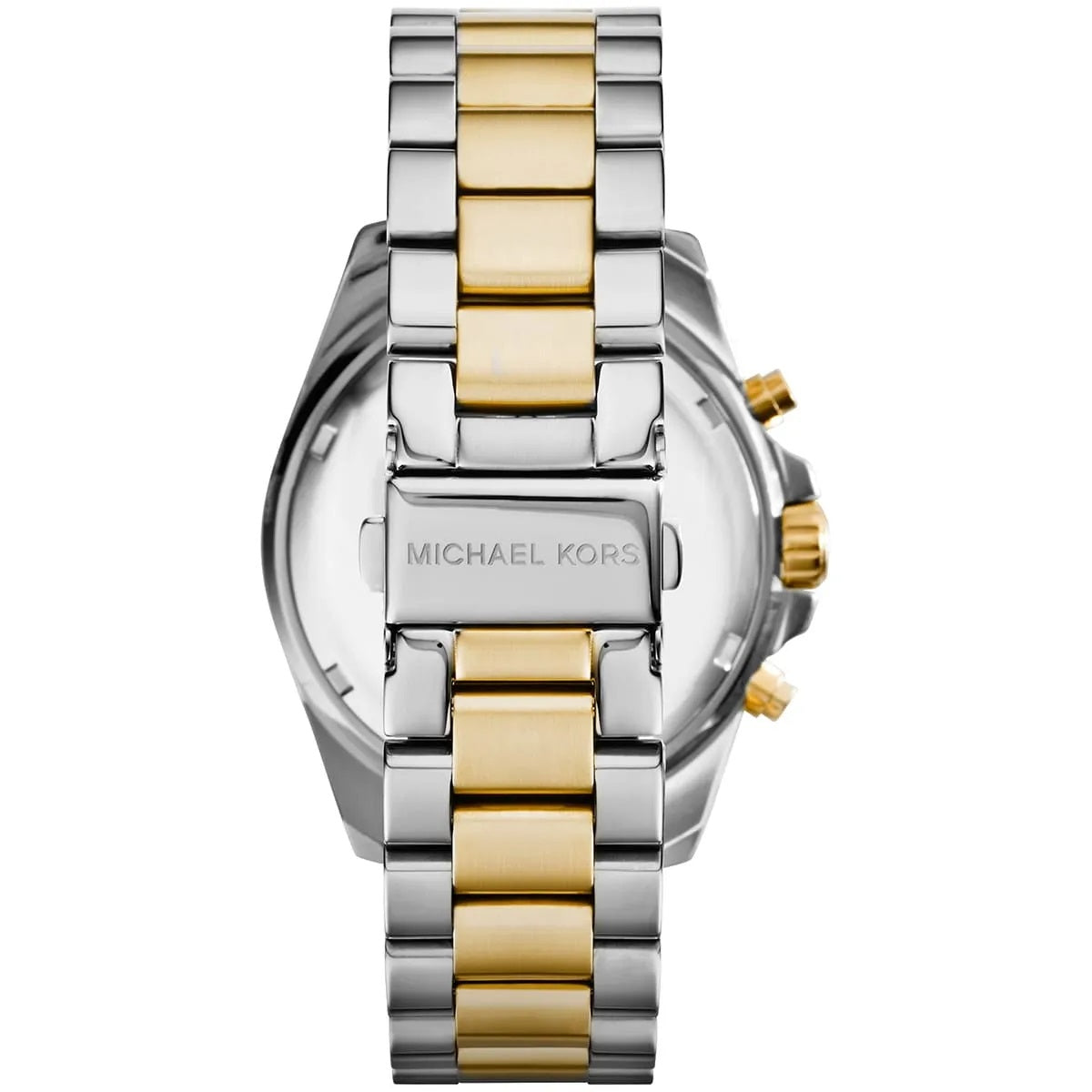 Michael Kors Women’s Watch Stainless Steel Two Tone Gold & Silver Strap With Blue Dial MK5976