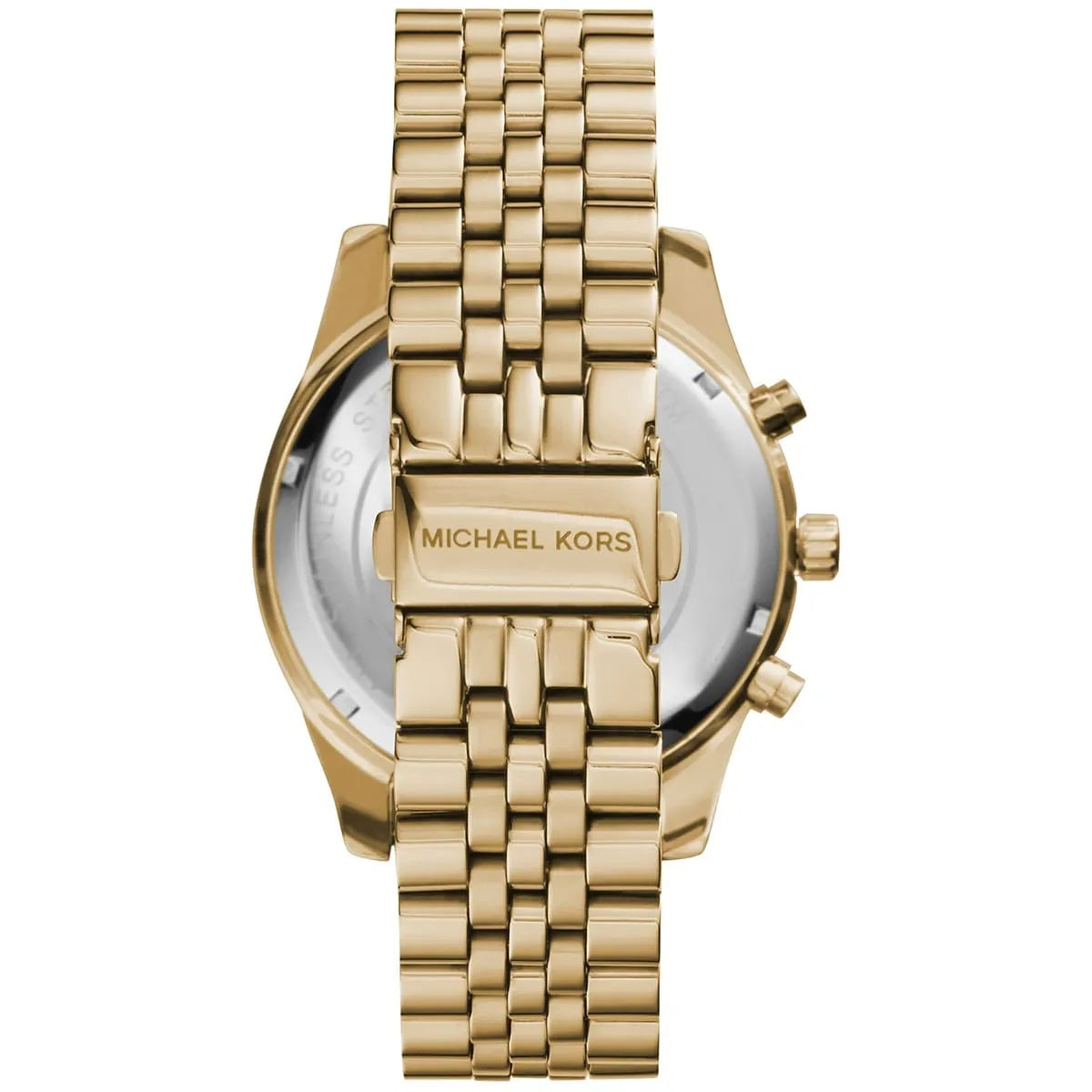 Michael Kors Men’s Watch Stainless Steel Gold Strap With Gold Dial MK8281