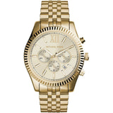 Michael Kors Men’s Watch Stainless Steel Gold Strap With Gold Dial MK8281