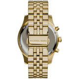 Michael Kors Men’s Watch Stainless Steel Gold Strap With Black Dial MK8286