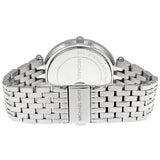 Michael Kors Women’s Watch Stainless Steel Silver Strap With Beige Dial And Crystals MK3218