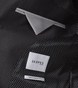 SKOPES MADRID JKT CHARCOAL SUPERFINE TWILL