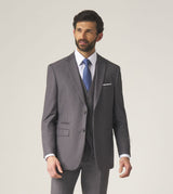 Skopes Men's Madrid Tailored Fit Suit Jacket in Grey Sie 34 - 62