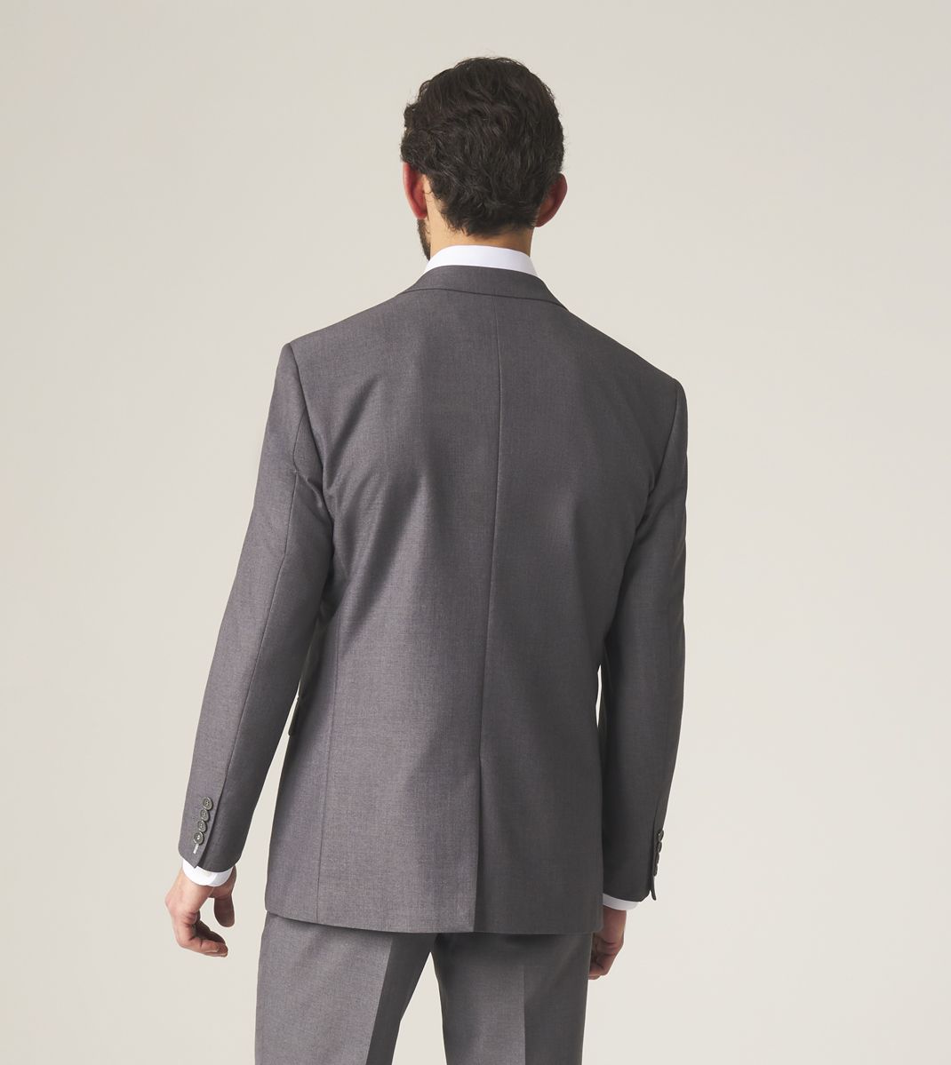 Skopes Men's Madrid Tailored Fit Suit Jacket in Grey Sie 34 - 62