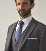 Skopes Men's Madrid Tailored Fit Suit Jacket in Grey Sie 34 - 62