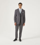 Skopes Men's Madrid Tailored Fit Suit Jacket in Grey Sie 34 - 62