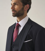 Skopes Tailored Fit Suit Jacket Madrid in Navy