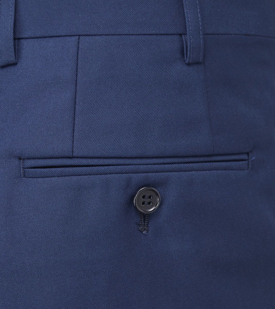 Cavani Men's Formal Classic Fit Suit Trousers in Ink Blue Waist 40" to 60"