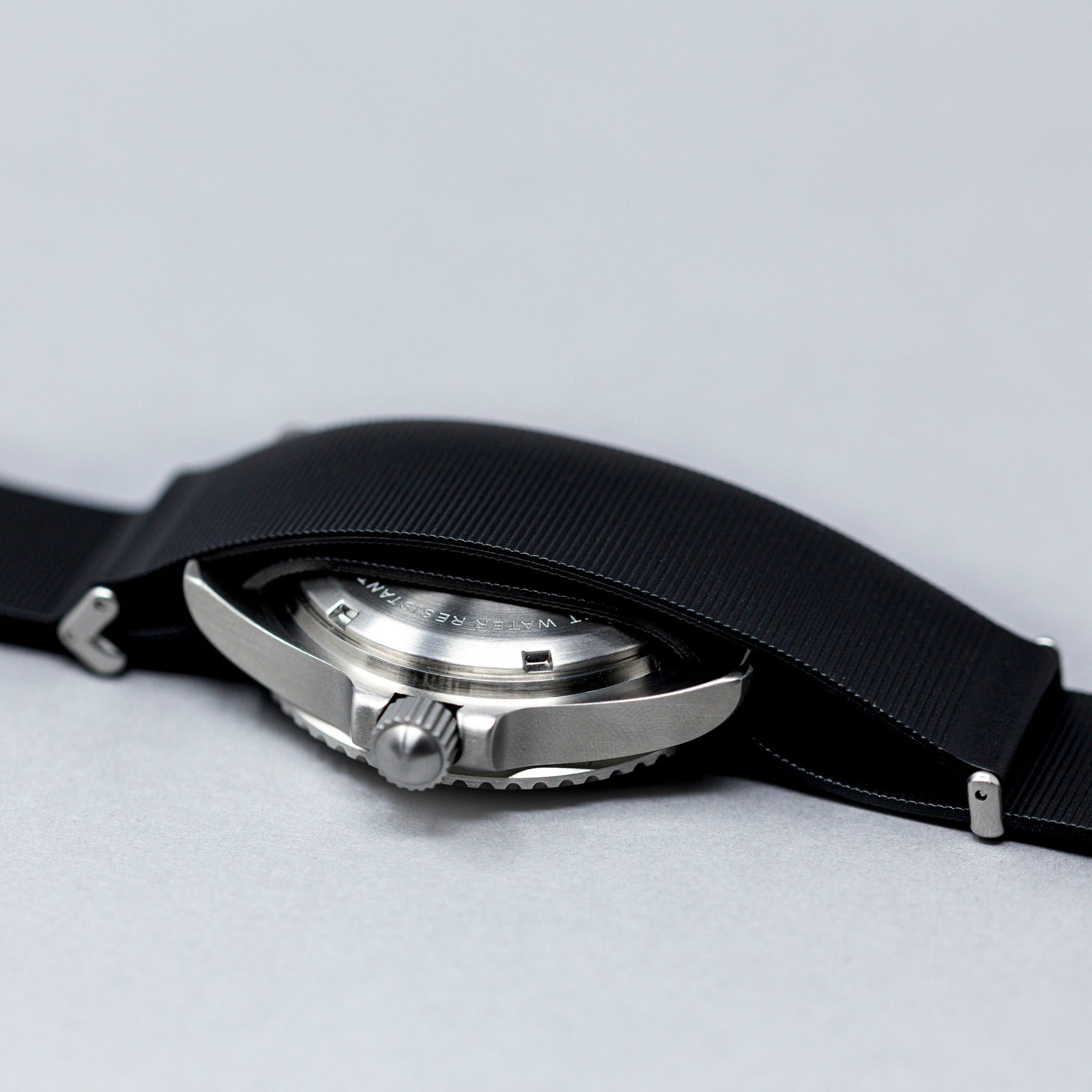 'Atlantic' Dive Watch (40mm) | Seal Black NATO