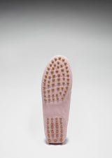 Women's Penny Driving Loafers, ice pink suede