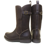 Quebec Waterproof Zip Up Mid Calf Boots - Brown