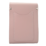 Handmade Leather Festival Phone Bag - Rose Quartz