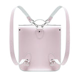Handmade Leather City Backpack - Rose Quartz