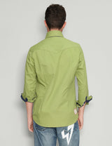 'Love Will Tear Us Apart' Green Shirt