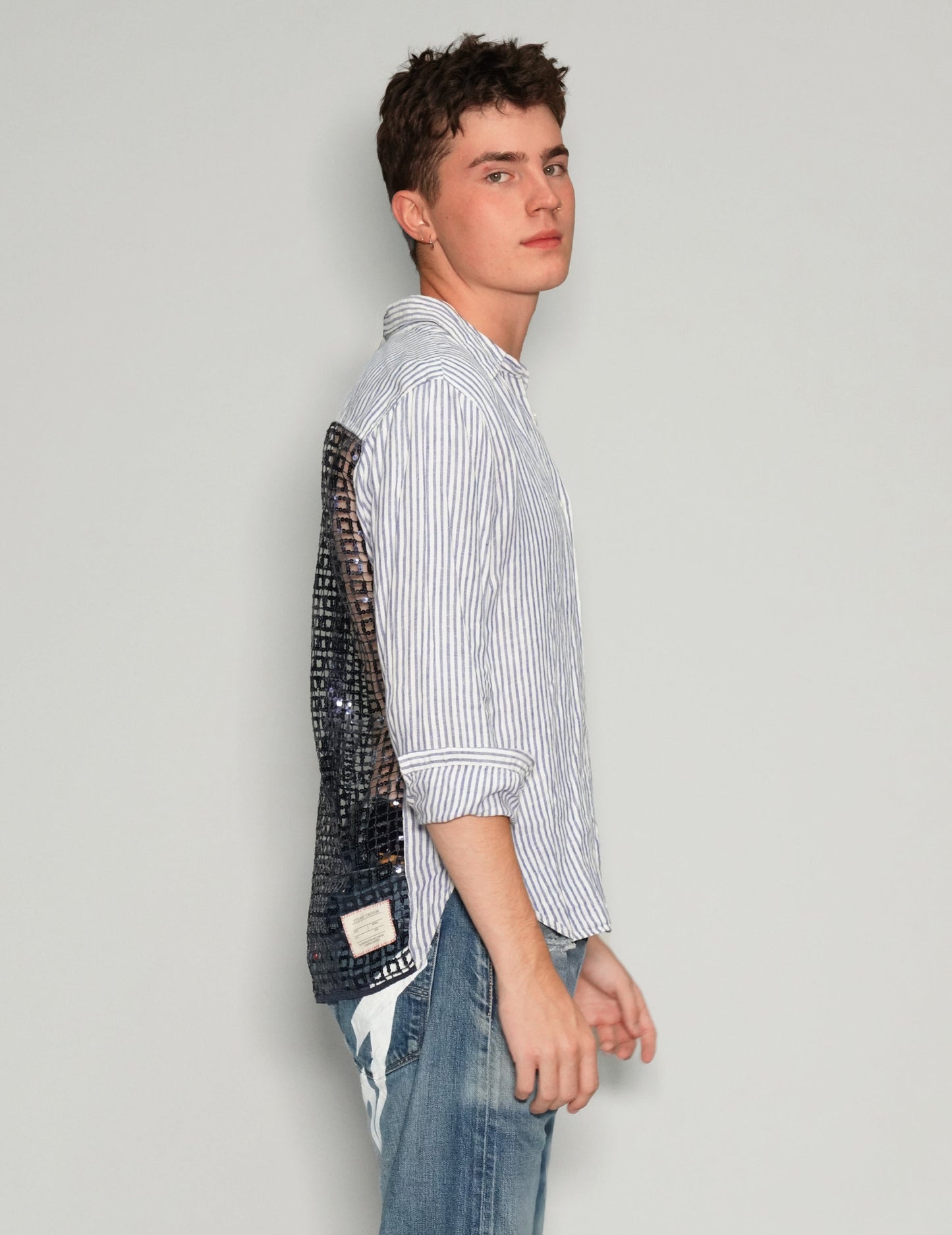 Party Back Striped Shirt.