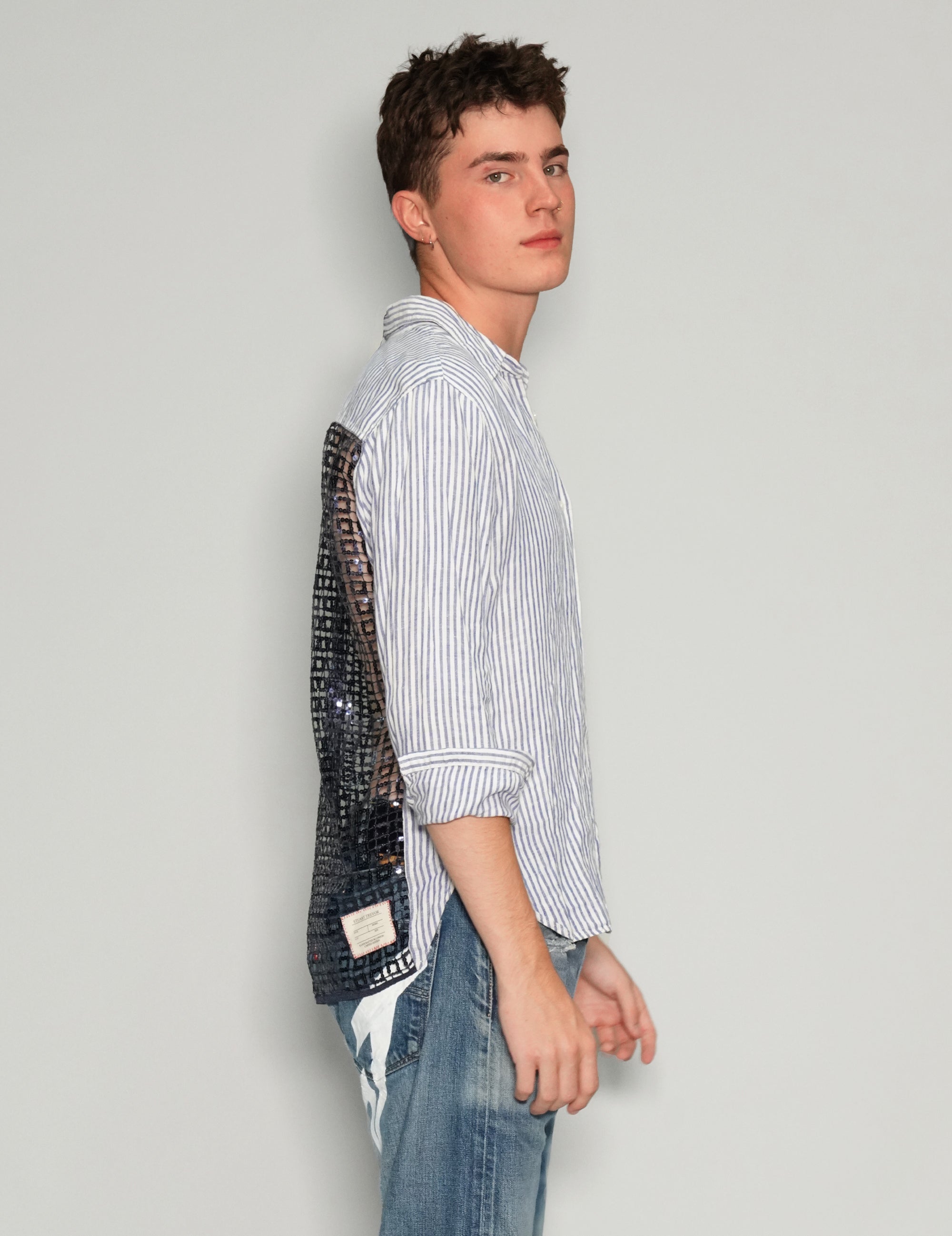 Party Back Striped Shirt.