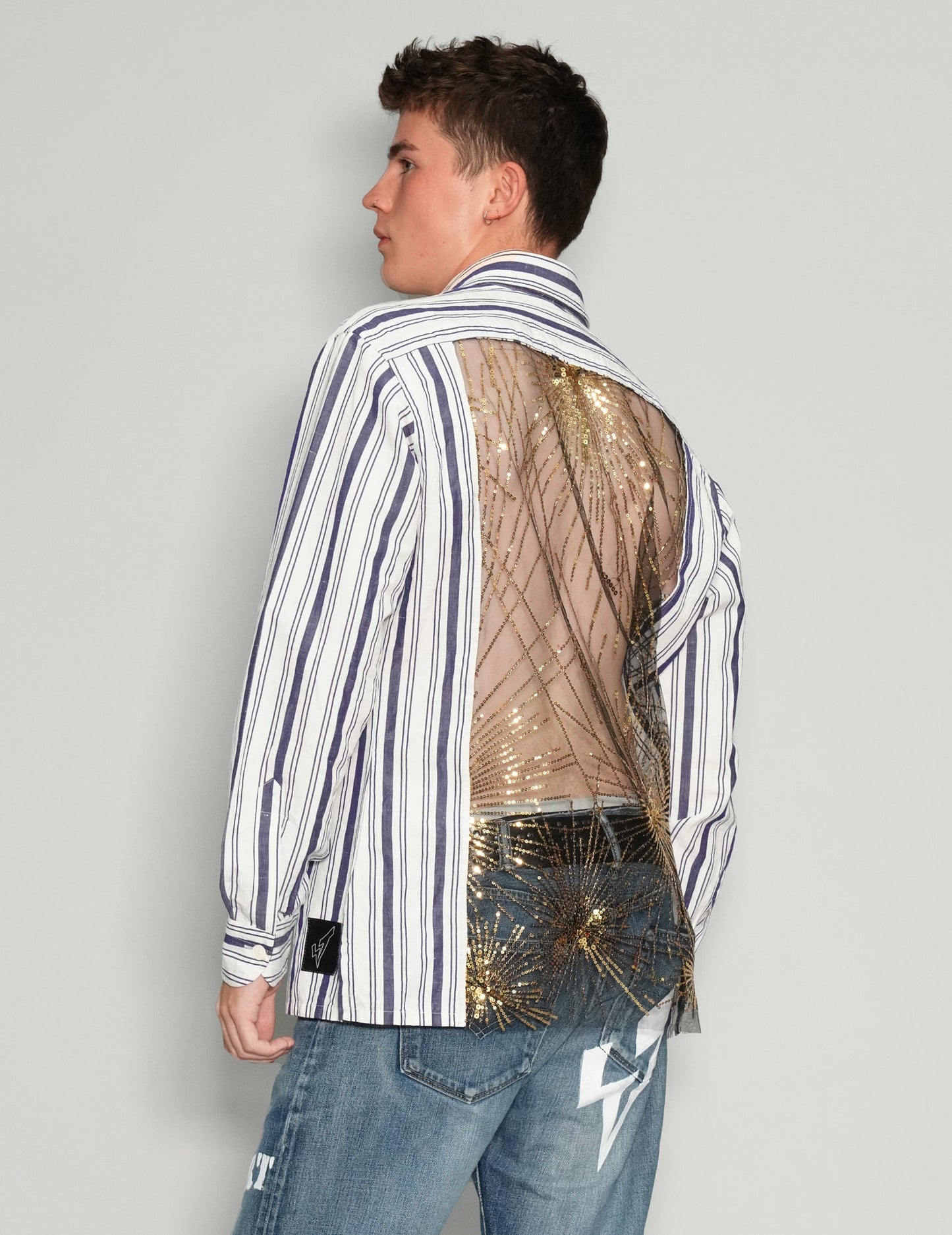 Party Back Striped Shirt
