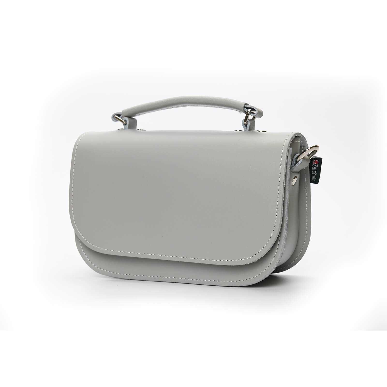 Aura Handmade Leather Bag - Ghost