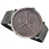 Tommy Hilfiger Women's Watch Stainless Steel Grey Mesh Strap With Grey Dial 1781945 Jenna