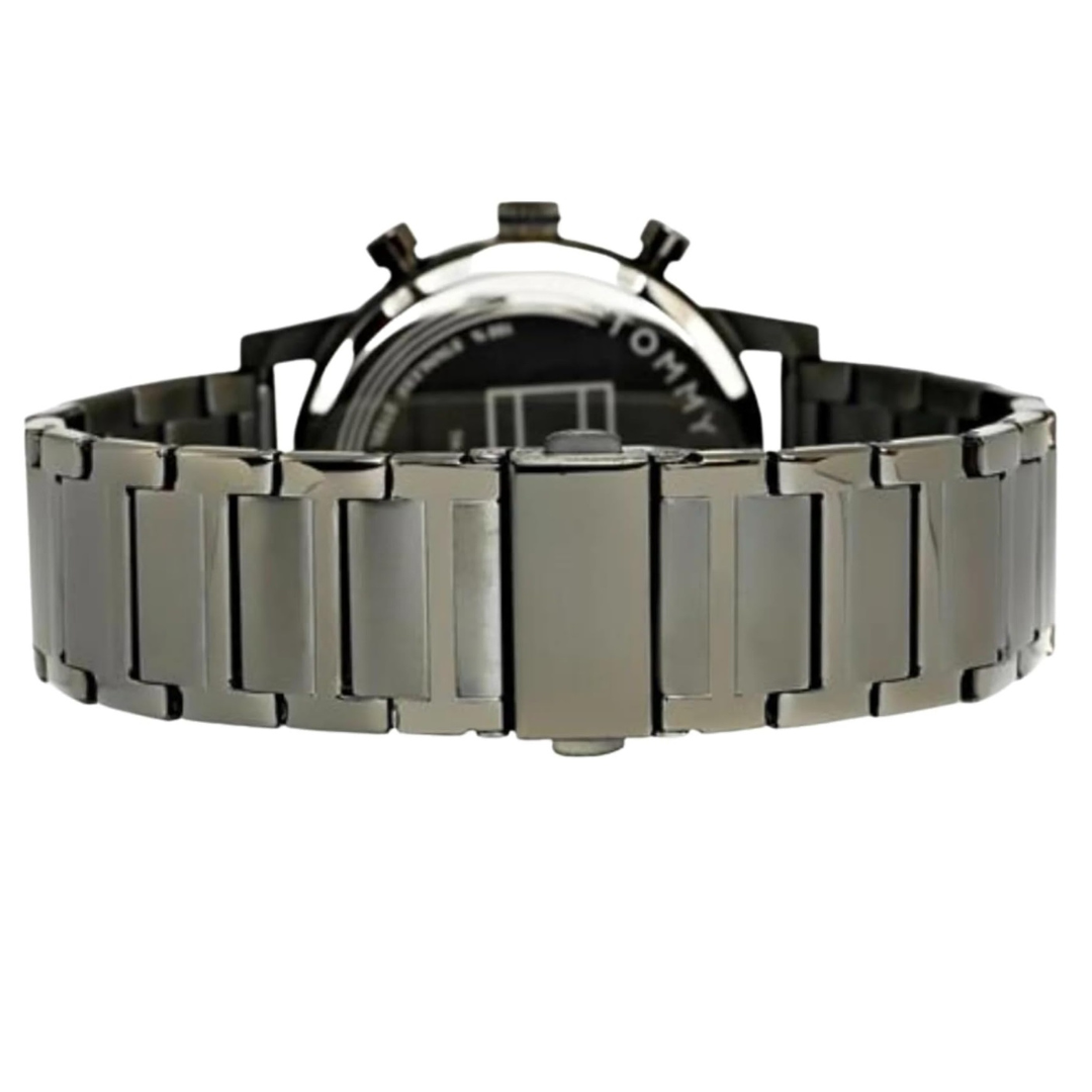Tommy Hilfiger Men’s Watch Stainless Steel Grey Strap With Blue Dial 1791456