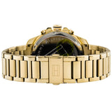 Tommy Hilfiger Men’s Watch Stainless Steel Gold Strap With White Dial And Gold Case 1791538