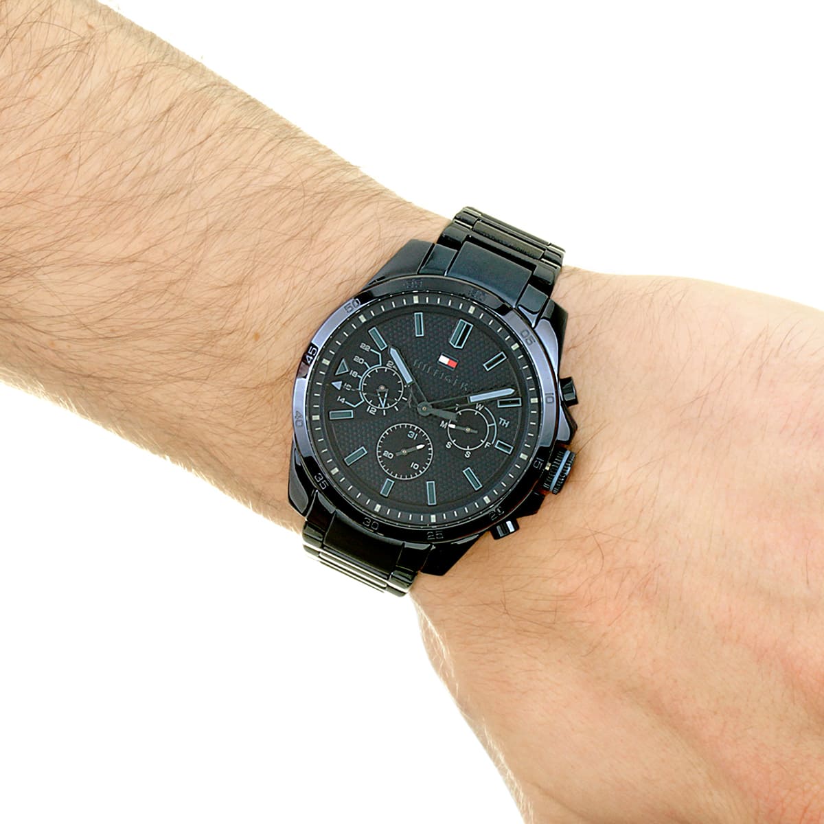Tommy Hilfiger Men’s Watch Stainless Steel Blue Strap With Blue Dial 1791560