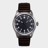 'Turbulence' Cat.1 Aviator's Watch (46mm) | Rook Black